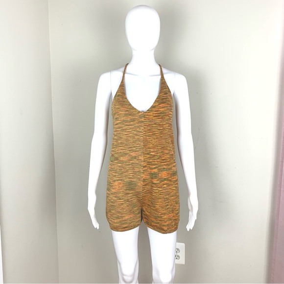 Free People Soft knit marled short romper sleeveless - Picture 9 of 9